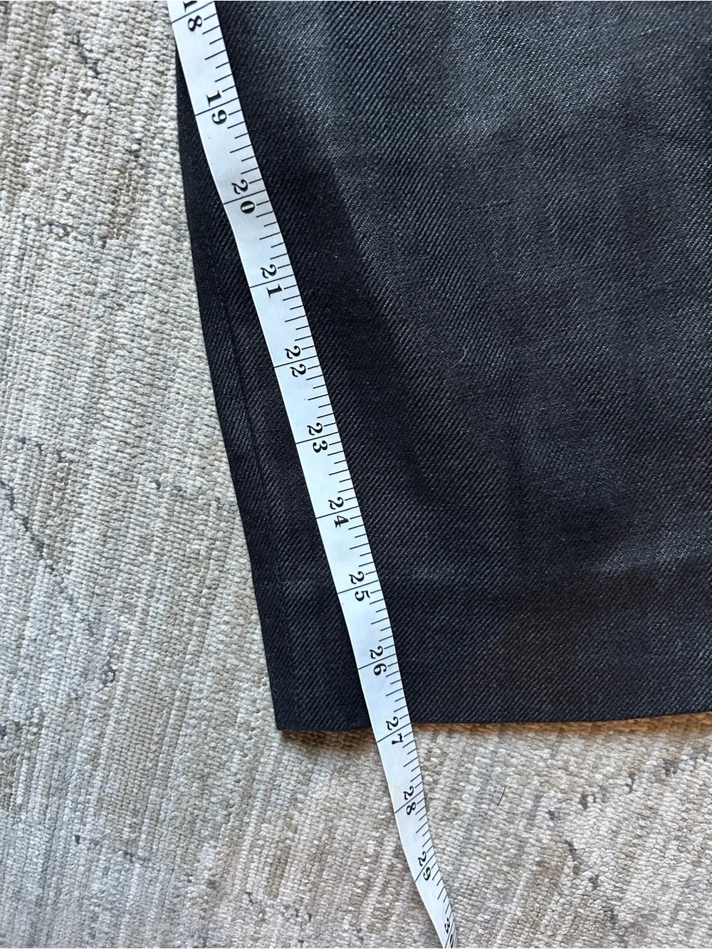 Banana Republic Black Linen-Blend Cargo Pants 0
